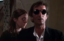 Amy Wright with Harry Dean Stanton in John Huston's Wise Blood